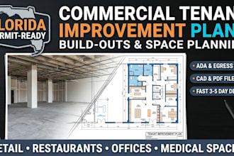 prepare commercial alteration and renovation plans in florida