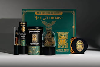 design premium cannabis packaging, containers, 3d product renders
