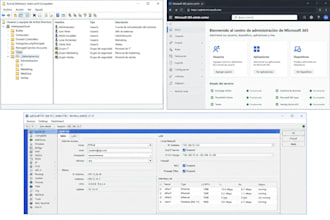 help you with networks, ms365 and active directory