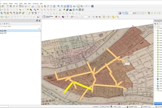 design parcel, utility, property and historical maps