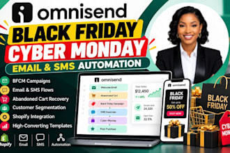 setup ominisend black friday ominisend cyber monday ominisend sms automation