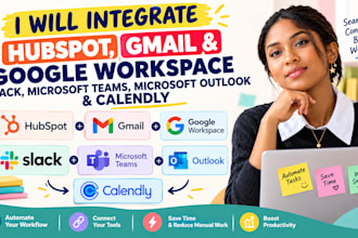 integrate hubspot gmail google workspace slack microsoft teams outlook calendly