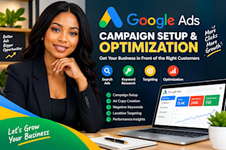 create and manage high converting google ads campaigns