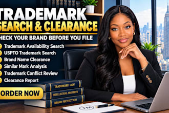 conduct a professional trade mark search and clearance report
