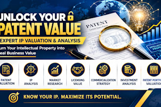 unlock your patent value with expert IP valuation and analysis