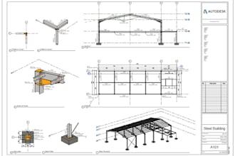 design pre engineered steel buildings with detailed structural plans