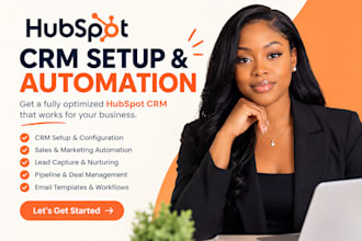 be your hubspot crm expert hubspot email design, hubspot crm automation