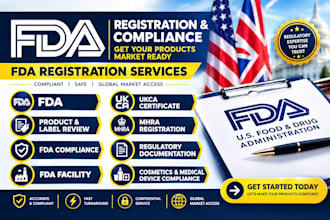 do mhra registration, ukca, fda registration and fda compliance