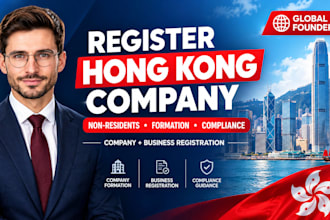 register hong kong company for non residents formation and compliance