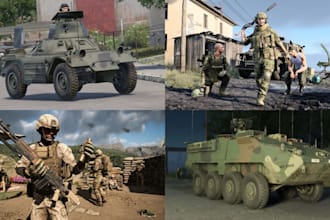 do arma reforger server setup, dedicated server, mods and weapons