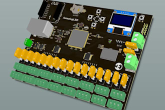 design high power led driver pcb with mcpcb thermal and constant current control