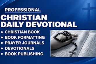 ghostwrite christian devotionals, prayer books and bible studies