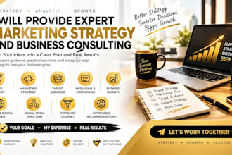 provide expert marketing strategy and business consulting