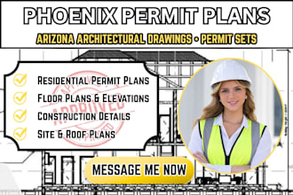 create phoenix arizona architectural permit plans and drawings
