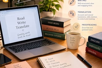 read, translate, and write an honest critique