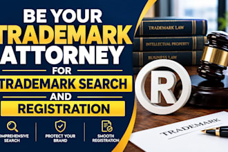 be your trademark attorney for trademark search and registration