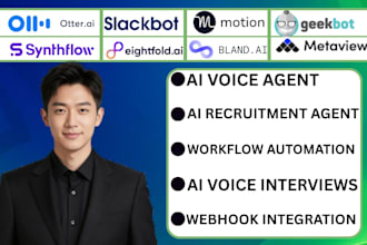 build otter synthflow slackbot eightfold motion bland ai geekbot metaview n8n