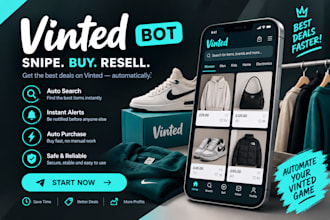 setup vinted scalping bot and vinted automated tools