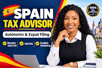 be your spain tax advisor for autónomo and expat tax filing