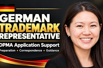 be your german trademark representative for dpma application support