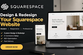 design squarespace website redesign squarespace website development fix website