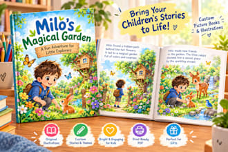 create a printable coloring book for kids in PDF