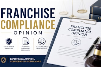 draft an expert legal opinion memorandum on US franchise compliance issues today