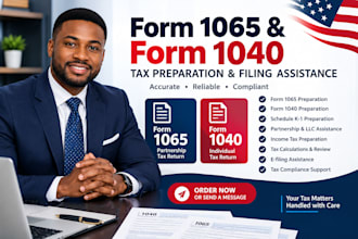 assist to file form 1065 form 1040 and business tax