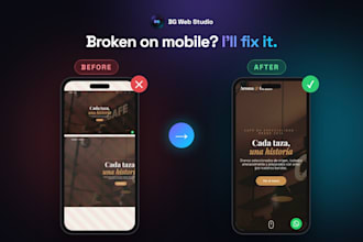 fix css issues and make your website responsive