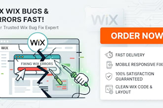 fix wix website bugs wix errors wix layout and wix studio issues