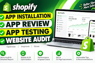 do shopify cro website accessibility ux audit usability and QA testing report