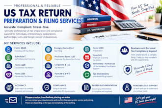 prepare form w2, w3, form 1099 misc, form 941 ,8816 as certified tax irs agent