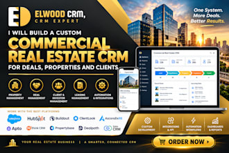 build a custom commercial real estate CRM for deals, properties and clients