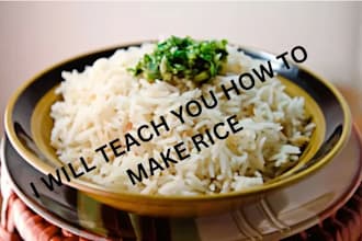 teach you how to cook rice