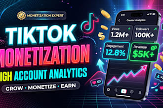 help monetize your tiktok with creator rewards and organic growth
