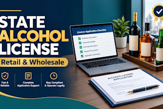handle your state alcohol license for retail or wholesale