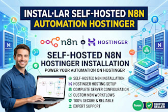 installs self hosted n8n automation hostinger n8n hosting website n8n hostinger