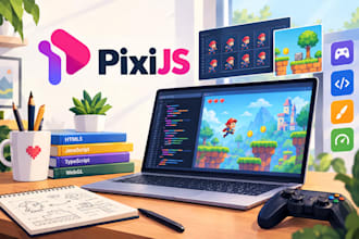 develop create HTML5 game using pixijis phaser 3 mugen engine construct 3 webgl