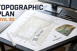 create topographic contour plans in autocad civil 3d