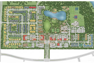 design architectural site plans, floor plans, site maps, property vector plans