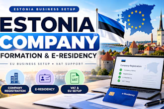 register estonia company e residency eu business setup estonia vat registration