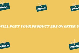 post your product ads on offer up