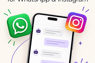 build an ai chatbot for whatsapp and instagram