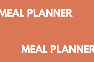 create a personalized weekly meal plan, recipes and grocery list