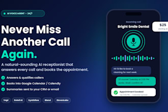 build an ai voice agent or ai receptionist with vapi ai and retell ai