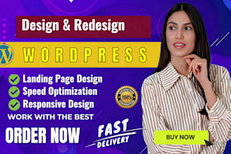 redesign french or german wordpress website with bricks or elementor