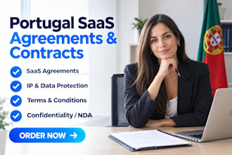 draft portugal saas agreement, saas contract