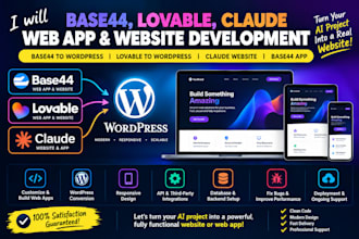 base44 webapp base44 to wordpress lovable to wordpress claude website base44 app