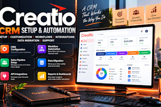 do creatio CRM setup, creatio setup, cofiguration, automation, integration