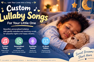 create original children, kids music, jingles or lullabies